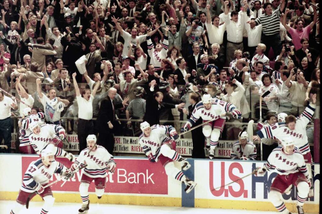 When Only One Rangers Opponent Wore A Helmet And Not For Protection