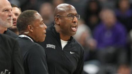 NBA fines Kings coach Brown K for ‘aggresively pursuing’ official