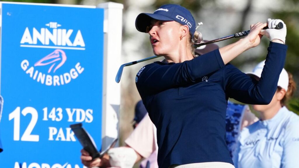 Charley Hull co-leads at The Annika, with Nelly Korda two back in return