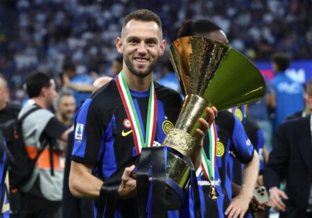 Photo – Netherlands Star Celebrates Inter Milan Champions League Win Vs RB Leipzig: ‘Great UCL Night!’