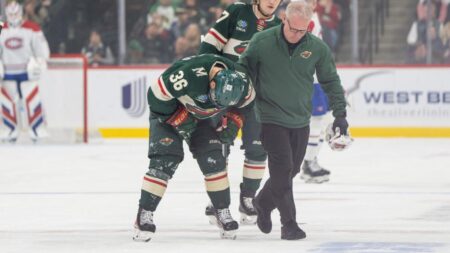 Wild RW Mats Zuccarello out 3 to 4 weeks with lower-body injury after getting hit by teammate’s shot