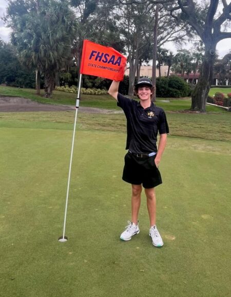 Winter Haven’s Anthony Monteleone wins state golf; Georgia Grace Spence and McKeel girls take 3rd