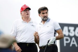 Trump meets PGA boss and Saudi PIF head amid deal talks: report