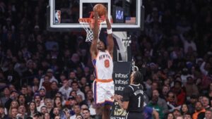 Knicks beat Nets as Karl-Anthony Towns, OG Anunoby lead 114-104 win