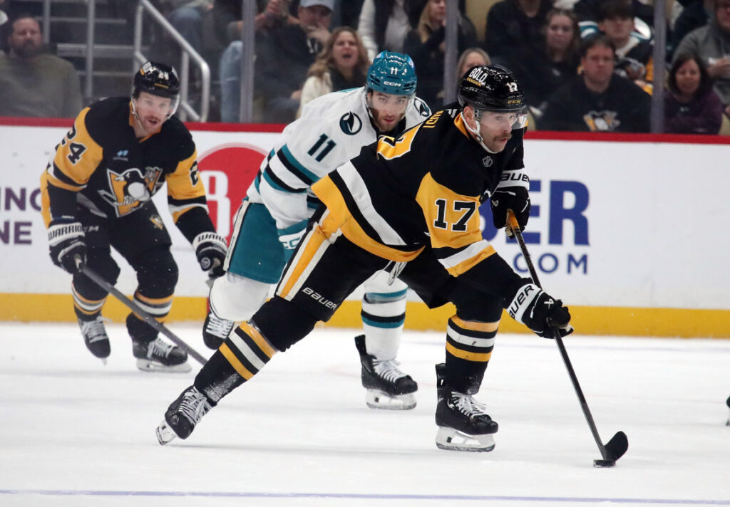 Sharks Can’t Complete Comeback; Lose 4-3 To Penguins In Shootout