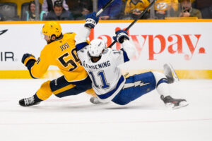 Predators Waste 2-Goal Performance from Roman Josi, Fall to Lightning in OT