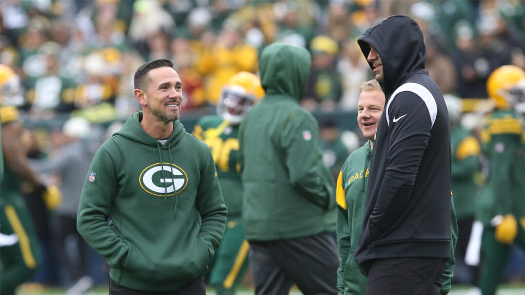 LaFleur slyly answers if Saleh is helping Packers prep for 49ers