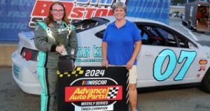 Jordaine Penick makes history at South Boston Speedway with first track title