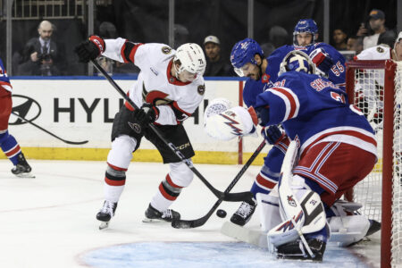 Igor Shesterkin Steals A Victory As The Ottawa Senators Fall 2-1 To The New York Rangers