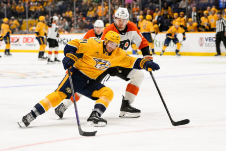 Predators Give Up Lead with 11 Seconds Left, Fall in OT to Flyers