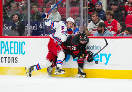 The Rangers’ Nightmare Stretch Continues With Loss To Hurricanes