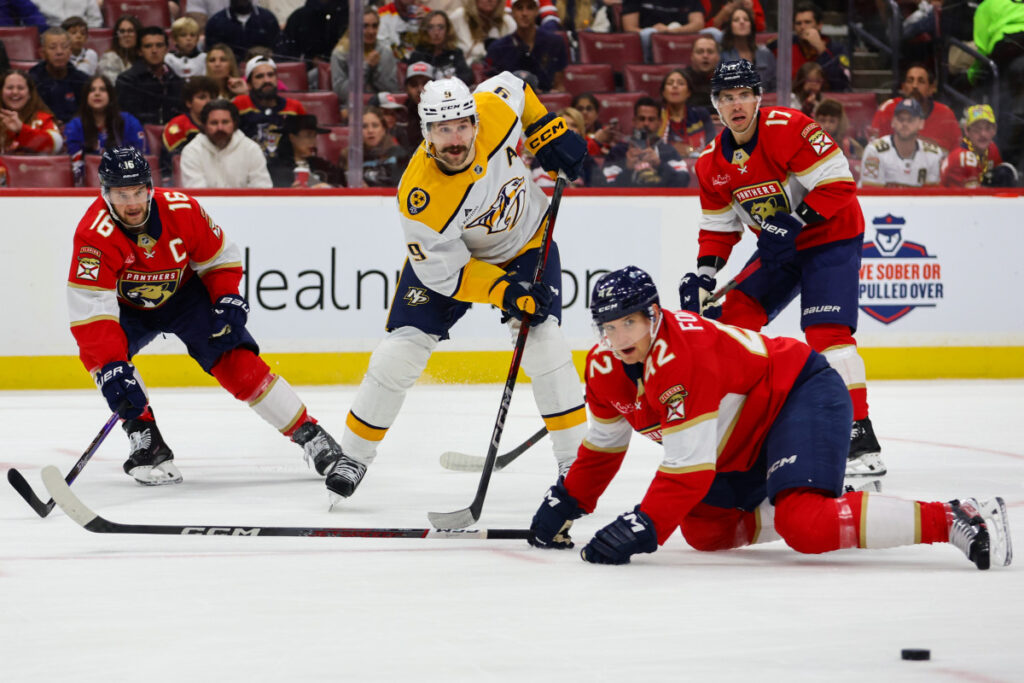 Struggling Predators Overwhelmed in 6-2 Loss to Panthers