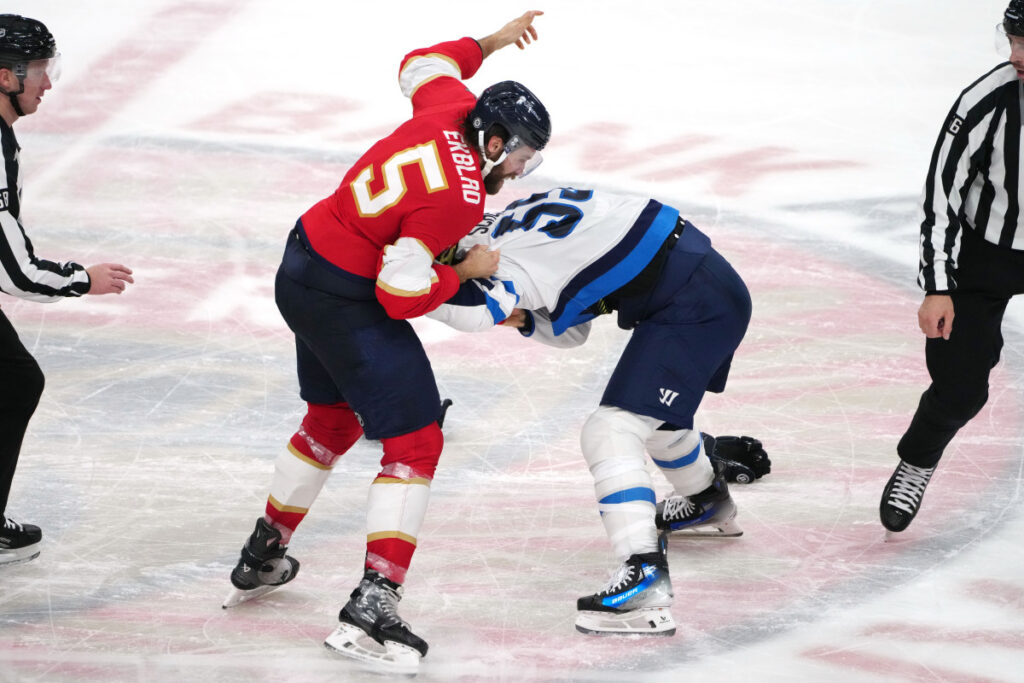 After dominating Jets in Sunrise, Panthers face rematch with Winnipeg in their barn