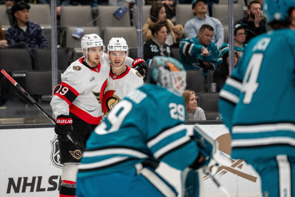 Ottawa Senators Get Dominated In San Jose But Find A Way To Beat The Sharks 4-3