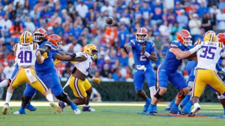 DJ Lagway’s return delivers Florida upset win over No. 22 LSU and draws Gators one game closer to bowl bid