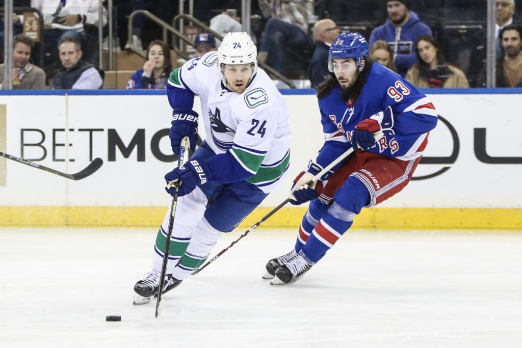 Rangers Vs. Canucks Preview, Projected Lineup