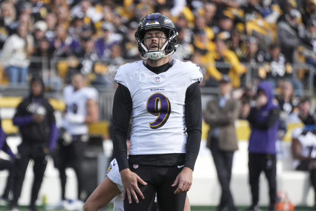 Ravens still backing K Justin Tucker despite rare struggles: ‘He’s definitely our best option’