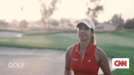 How Maha Haddioui is embracing her role as a ‘pioneer’ in women’s golf