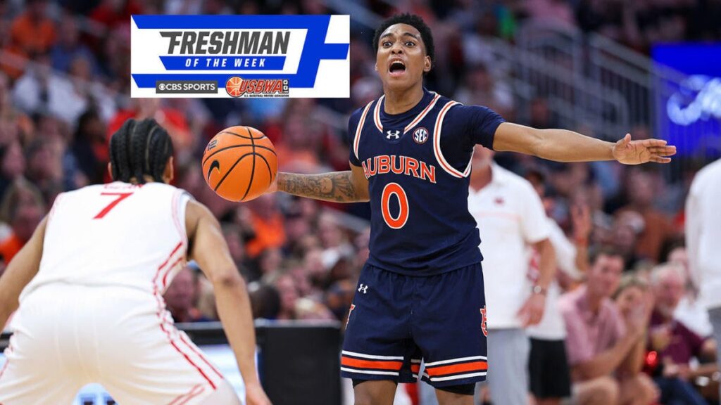 Ranking college basketball’s best freshmen: Auburn’s Tahaad Pettiford earns Freshman of the Week honors