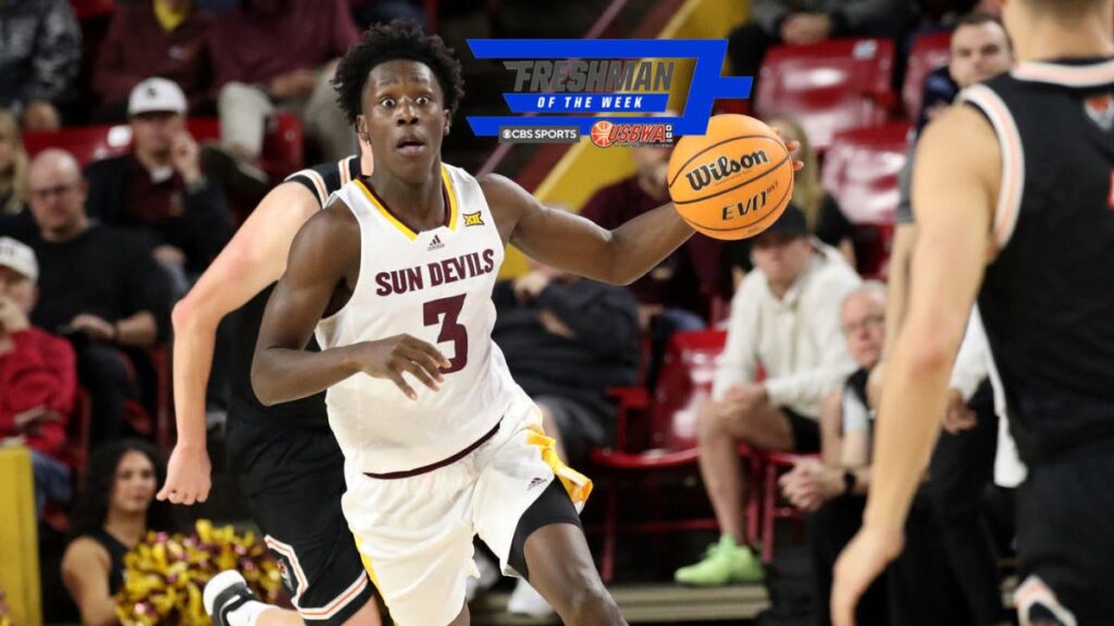 Ranking best freshmen in college basketball: Arizona State’s Joson Sanon earns Freshman of the Week honors