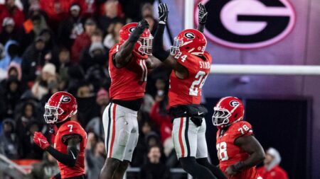 Georgia survives Georgia Tech in 8OT, affording No. 7 Bulldogs playoff cushion entering SEC Championship Game