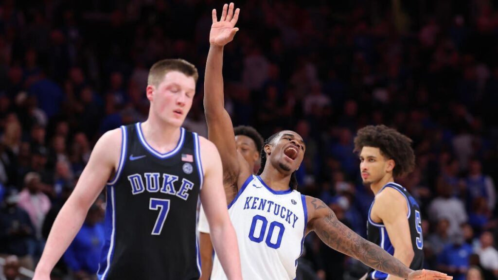 Duke vs. Kentucky score: Wildcats beat Blue Devils for first time since 2015 with upset at Champions Classic