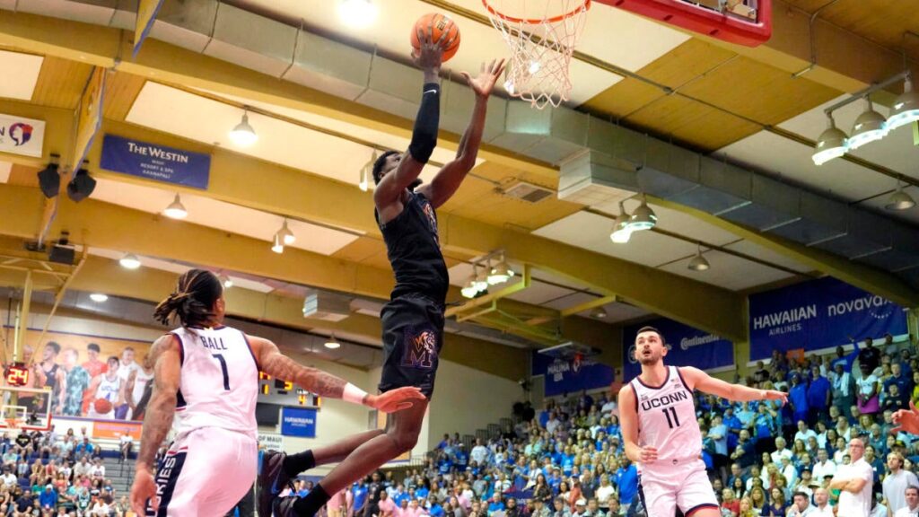 UConn vs. Memphis score: Tigers shock No. 2 Huskies in overtime thriller to open Maui Invitational