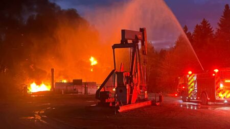 Oil Tank Explodes at GM’s Milford Proving Ground, Damaging Homes