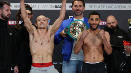 Sunny Edwards vs. Galal Yafai schedule, live results and full fight card as British boxing stars meet in mouthwatering flyweight showdown