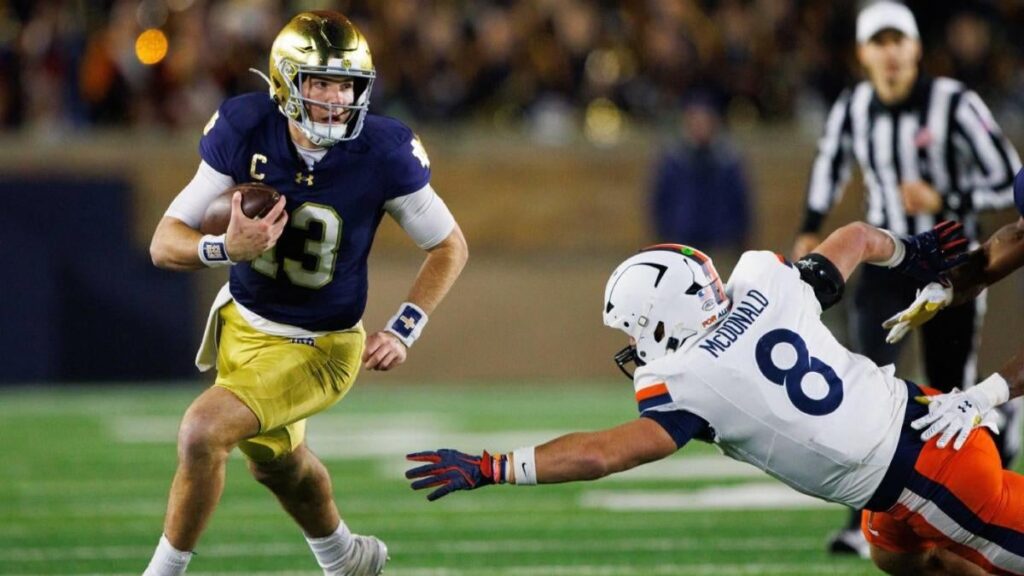 College football scores, rankings, highlights: Notre Dame, Penn State cruise as CFP race hits home stretch