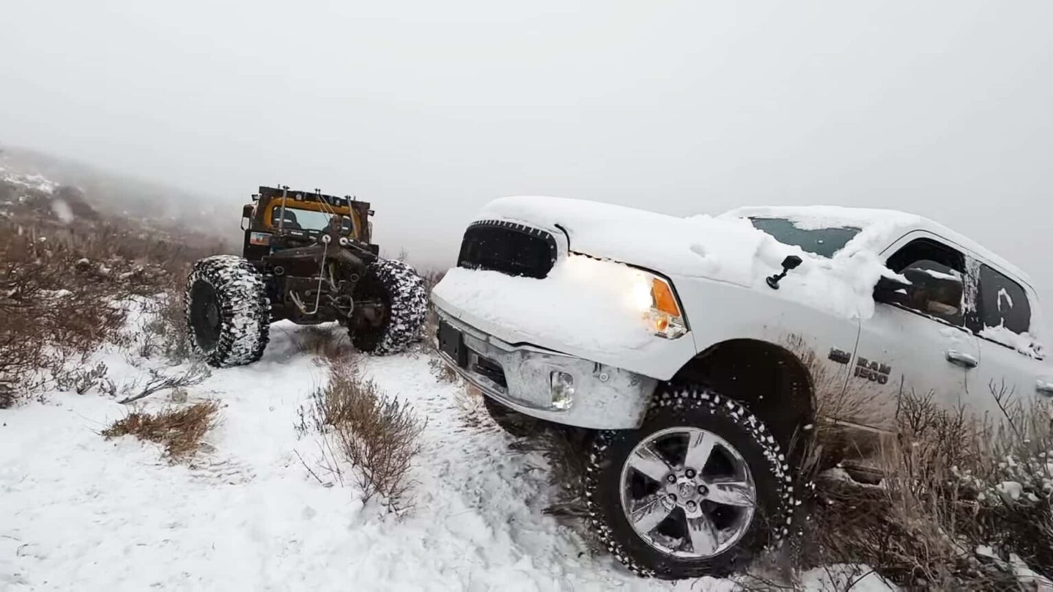 It’s Snowing in America. Here’s Proof Even Your 4WD Truck Needs Good Tires