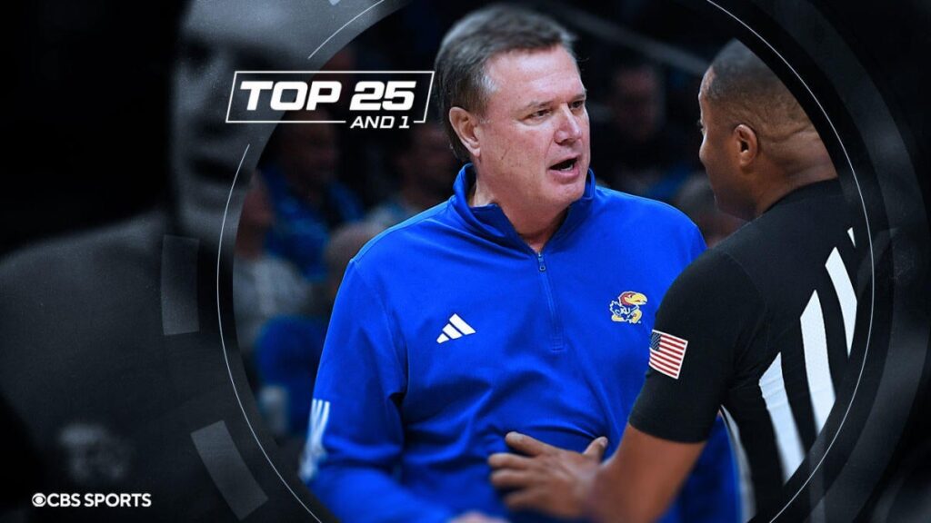 College basketball rankings: Kansas’ Bill Self breaks Phog Allen’s school record with 591st win as KU coach