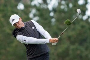 Why did Ludvig Aberg WD from the AT&T Pebble Beach Pro-Am?