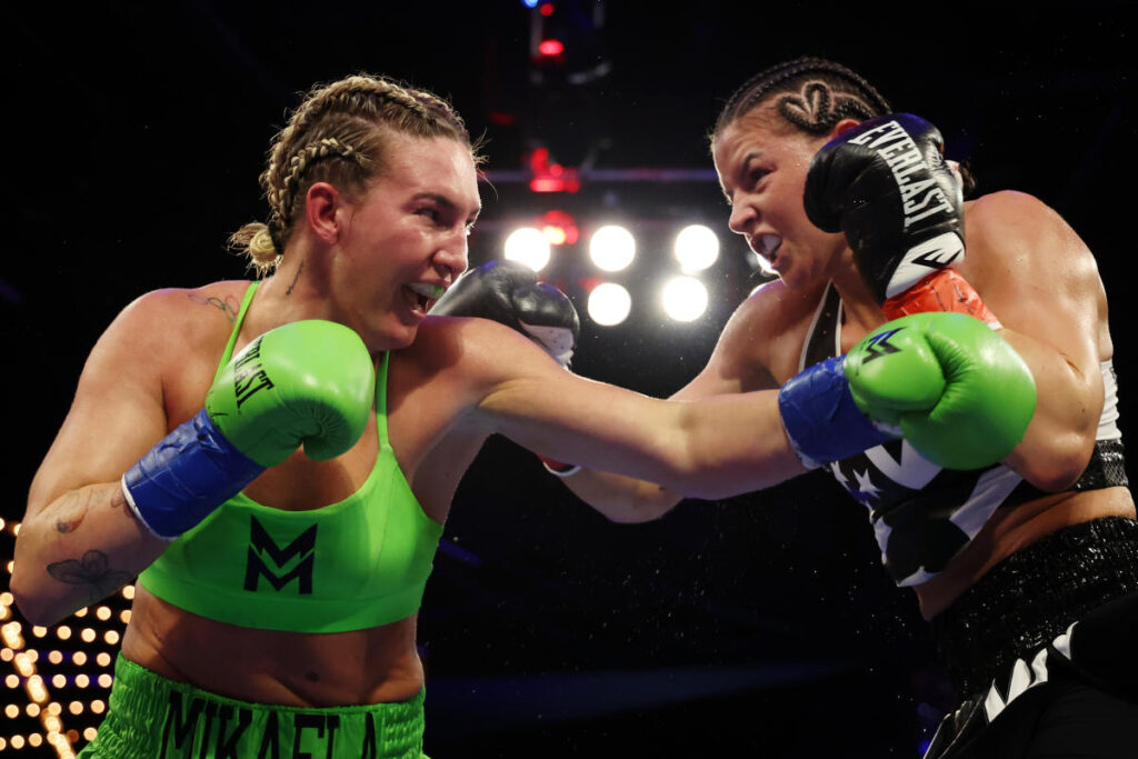 Mikaela Mayer, Sandy Ryan targeting March 29 rematch after controversial first fight, paint attack