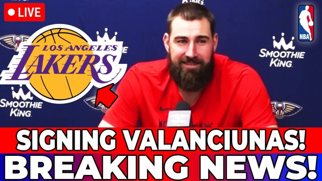 BIG MOVEMENT! LAKERS HIRE VALANCIUNAS! THE NEXT BIG NAME IN THE NBA! LOS ANGELES LAKERS NEWS TODAY