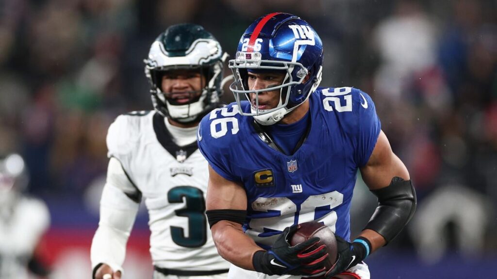 Saquon Barkley recalls rooting against the Eagles in the Super Bowl two years ago