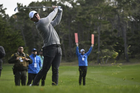 Rory McIlroy makes an ace at Spyglass Hill in his 1st PGA Tour event since September