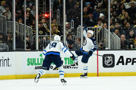 “I Just Blacked Out A Little”; Jets’ Parker Ford Felt All Of The Emotions After Scoring His First Career NHL Goal