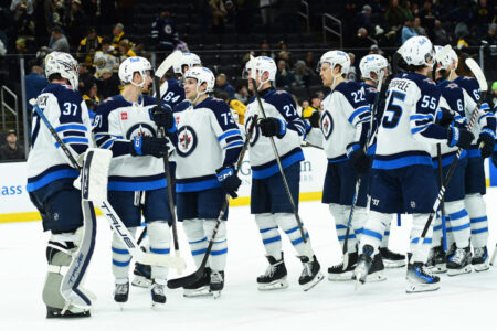 Parker Ford Scores His First Career Goal; Jets Beat Bruins 6-2 To Earn Fifth Consecutive Wins