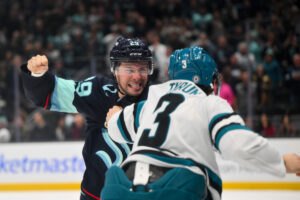 Poor Second Dooms Sharks; Kraken Win 6-2