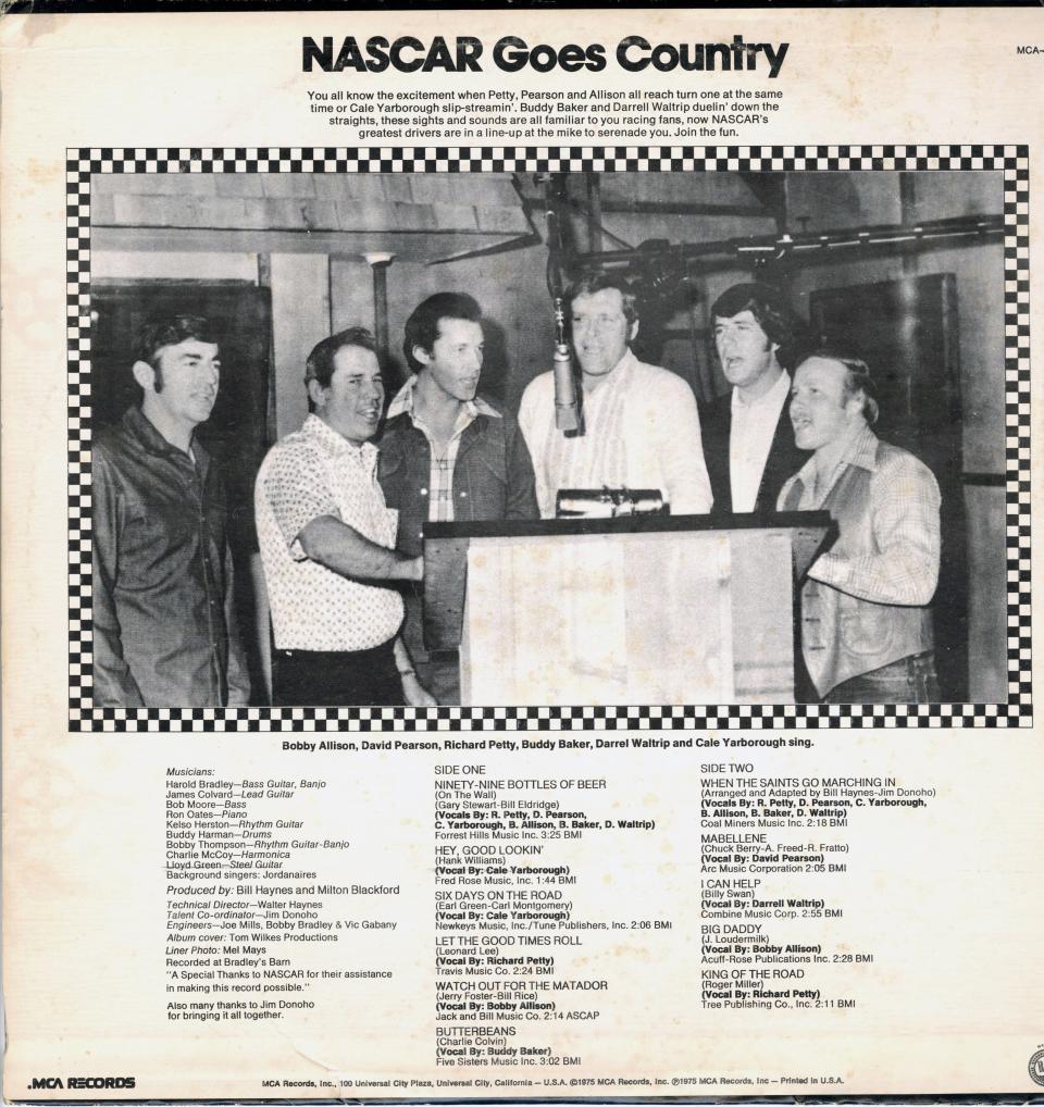 Album artwork for "NASCAR Goes Country"