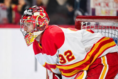 Flames Rookie Goalie Earns Another Accolade