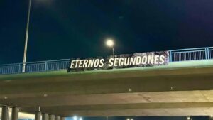 Real Madrid respond to Atletico Madrid taunts as fans hang motorway banner