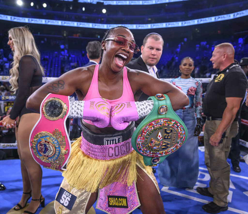 Claressa Shields vs. Danielle Perkins live results, round-by-round updates, ring walks, start time for heavyweight title fight