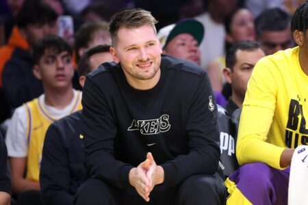 Luka Doncic hasn’t made L.A. debut, but Laker assists with 0,000 fire relief donation