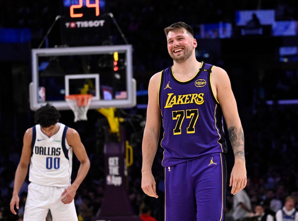 Luka Dončić leaves Lakers and managers smiling as triple-double headlines Tuesday fantasy takeaways