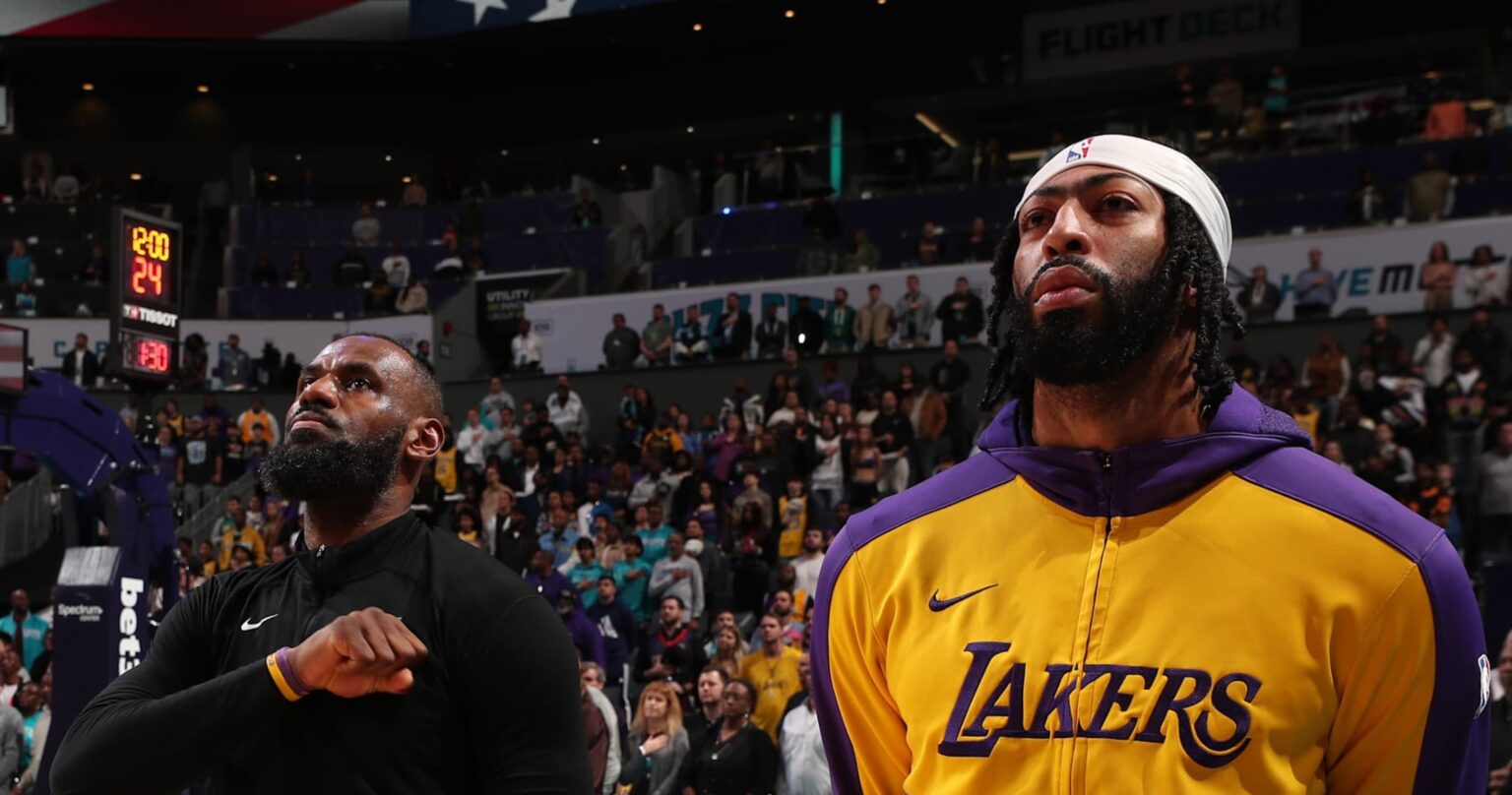 LeBron James Salutes Anthony Davis After Lakers-Mavs Trade: ‘Love You My Dog!!’