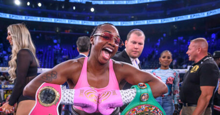 Claressa Shields Beats Danielle Perkins to Become Undisputed Heavyweight Champion