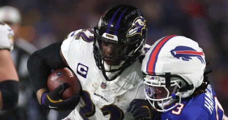 Derrick Henry Says He Wants to Retire With Ravens; Under Contract Through 2025 Season