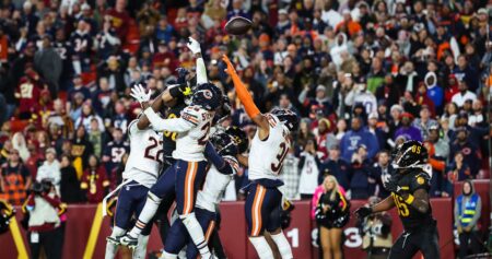 Jayden Daniels’ Hail Mary for Commanders vs. Bears Wins NFL Play of the Year 2024-25